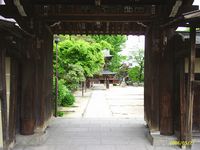 Een tempel in Takayama